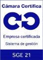 camara-certifica-sistema-de-gestion-sge-21